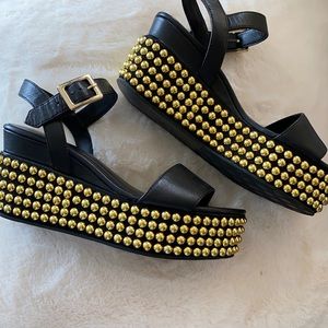 Designer Delman New Wedge Sandals